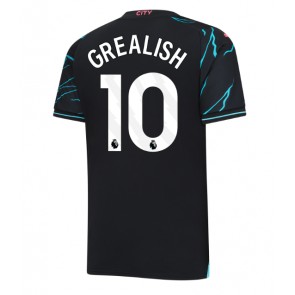 Manchester City Jack Grealish #10 Koszulka Trzecich 2023-24 Krótki Rękaw